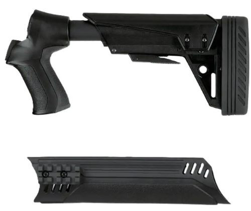 Adv Tech T3 Shotgun Stock & - Forend G2 12ga Pumps Black