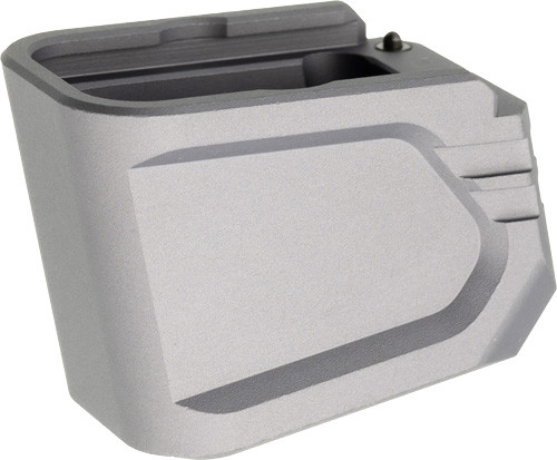 Tyrant Cnc For Glock 19 23 9mm - Plus 4 Magazine Ext Grey