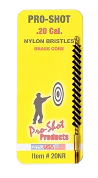 Pro-shot Bore Brush, Proshot 20nr     Rfl Nylon Brush 20cal