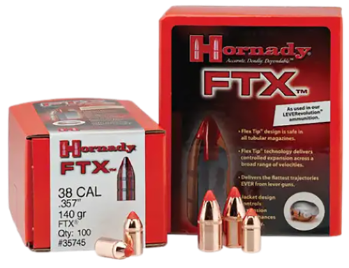 Hornady Ftx, Horn 35105  Bull .358 200 Ftx               100/15