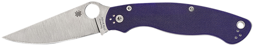 Spyderco Military 2, Spy C36gpdbl2      Miltry 2 Drk Blue G10 Cpm S110v