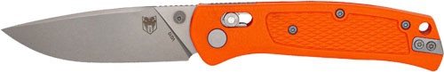 Cobratec Edc Scout Bar Lock - 3.12" Orange Stainless Steel