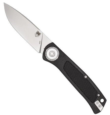 Cobratec Edc Scout Push Button - Automatic 3.12" Black Ss