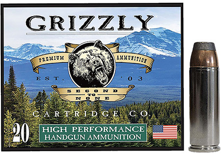 Grizzly Ammo (rintoul) , Grizzly Gc45c+p10   45colt+p 300gr Bonded Fp 20/10