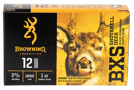 Browning Ammo Bxs, Brna B193111221 Bxs Sabot 12 2.75  Slug   1oz 5/20