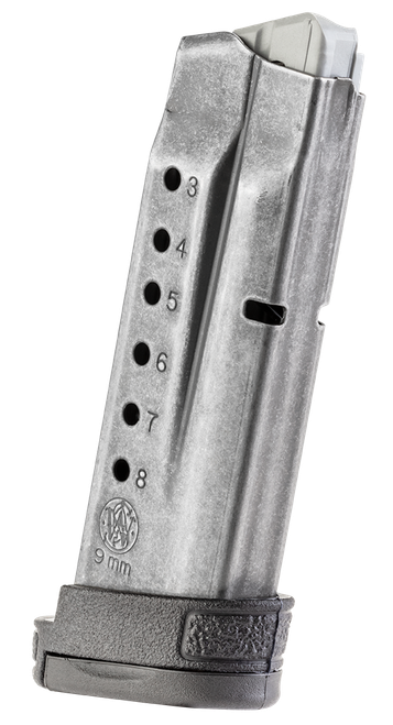 Smith & Wesson M&P Shield 8-Round 9mm Magazine for Smith & Wesson M&P Shield - Silver