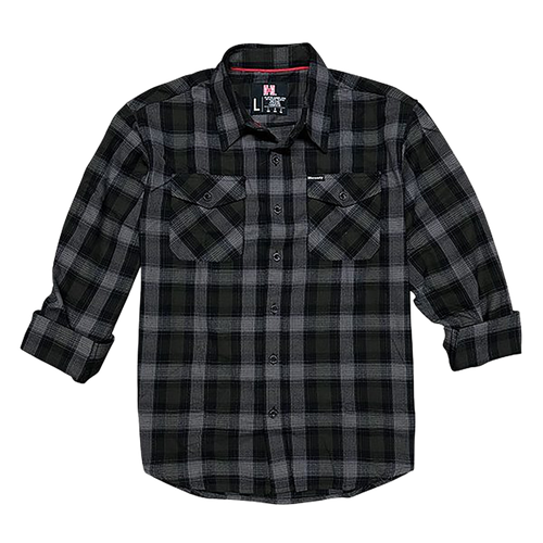 Horizon Design Flannel Shirt, Hdesign 32215  Hornady L/s Flannel        2x Olive