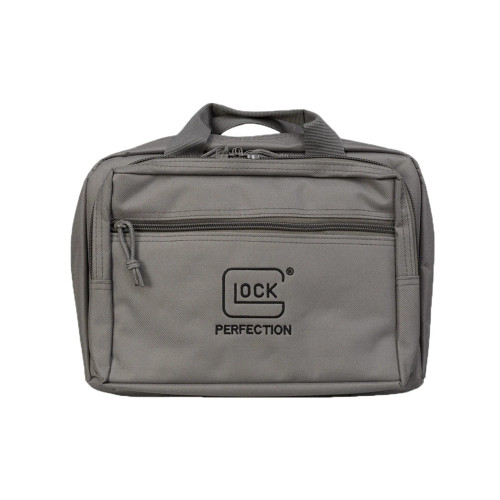 GLK DOUBLE PISTOL CASE GRAY