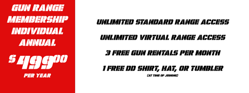 Gun Range Annual Membership