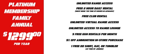 Platinum Family Annual Membership