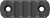 Magpul Industries Corp M-lok Aluminum Rail 5 Slots, Magpul Mag581-blk  Mlok Alum Rail Sect 5 Slots
