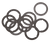 Dead Air Shim Kit, Deadair Da001 1/2-28 Shim Kit