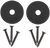 Allen Disc Gun & Tool, Allen 5649   Disc Gun&tool Magnet Set     2pk  Blk
