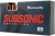 Hornady Subsonic, Horn 82742  Subsonic 45-70       Sub-x       20/10