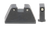 Ameriglo Optic Compatible Sight Set For Glock, Amer Gl814   2xltall Glk 17-39         Grn/grn/blk