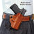 Desantis Gunhide Mini Scabbard, Des 019tb7wz0 Mini Scabbard Spg  4.25   Lft  Tan
