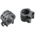 Weaver Mounts Six-hole Picatinny Rings, Weav 99688  Pic Tact Rings 1in  Med