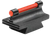 Truglo Front Sight, Tru Tg-tg95343rr  3/8" Dovetail Frnt Sight.343 Red