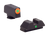 Ameriglo I-dot Sight  Set For Glock, Amer Gl205   I-dot Ns Glk 42/43        Grn/org/grn