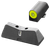 Xs Sights Dxt2 Big Dot Night Sights Fits Glock, Xs Gl-0011s-5y  Dxt2 Big Dot Glk 42/43         Ylw
