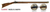 Traditions Kentucky Rifle, Trad R2010      Kentucky Rfl Flint 50cal      33.5