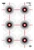Birchwood Casey Eze-scorer, Bir 37063          Ezescorer 12x18 Mlt Blleye 100p