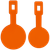 Champion Targets Impact Steel, Champ 44923c     Impct Steel Tyl Trgt Rimfire Orn