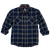 Horizon Design Flannel Shirt, Hdesign 32206  Hornady L/s Flannel        3x Navy