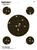Champion Targets Visicolor, Champ 45827      Visicolor Sight-in 8in  10