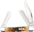 Case Knives Amber Bone Peach - Seed Jig Stockman