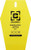 Caldwell Ar500 10" Coffin - Steel Target Yellow