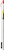 Pro Shot Stainless 1pc Rifle - Cleaning Rod 26" .22-.26 Cal
