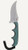 Crkt Minimalist Persian Neck - Knife 2.76" Plain Edge W/shth