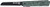 Crkt Zephyr 3.22" Plain Edge - Green/white G10 Liner Lock