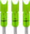 Lumenok Gold Tip Lighted Nock - For Bolt Crescent Green 3pk