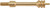 Pro Shot Brass Jag W/spear Tip - .35 Cal Rifle/pistol