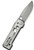 We Knife Tyro 2.91" Gray - Titanium Stonewash Superlock