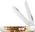 Case Knives Amber Bone Ss - Peach Seed Jig Mini Trapper