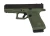 Glock 19 Gen 6 Pistol, OD Green Frame / Black Slide, 9MM, 4.02" Barrel, 15 RDs, Optic Ready System, OD Green / Black