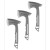 SWC BULLSEYE THROWING AXE 3PCK