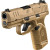 FNM REFLEX MRD 9MM FDE 15RD