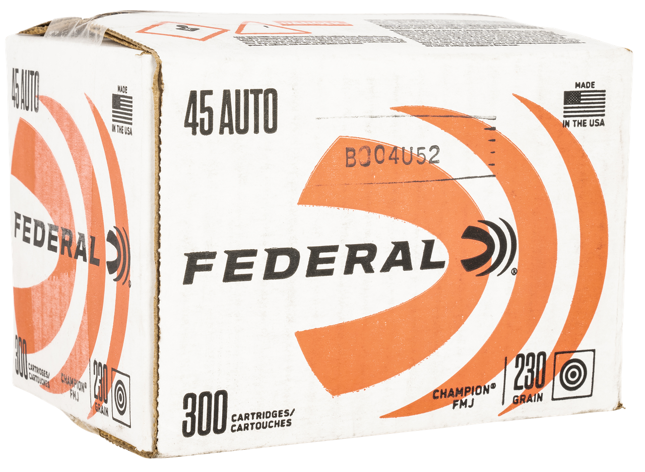 Federal Champion, Fed C45230a300     45a      230 Fmj *loose   300/1 — Lowest ever