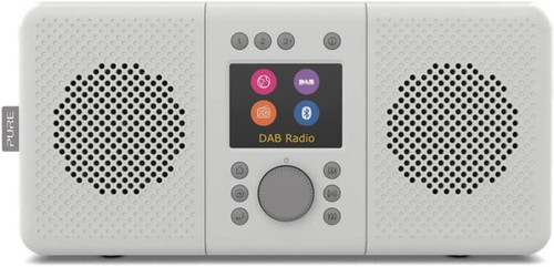 Pure Elan Connect+ - All-In-One DAB Stereo Radio Bluetooth - Stone Grey