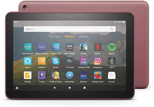 Amazon Fire HD 8 Kids tablet 10th Gen | 8" HD display, 32 GB, 30% faster - Plum