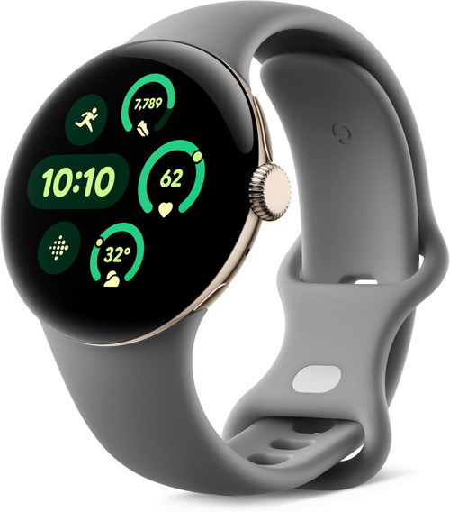 Google Pixel Watch 3 Smartwatch - Wi-Fi - 41mm - Champagne Gold