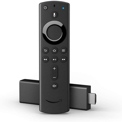 Fire TV Stick 4K Ultra HD with Alexa Voice Remote - Streaming Media Player