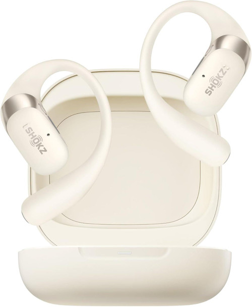 SHOKZ OpenFit 2 - True Wireless Bluetooth Earphones - Water Resistant - Beige