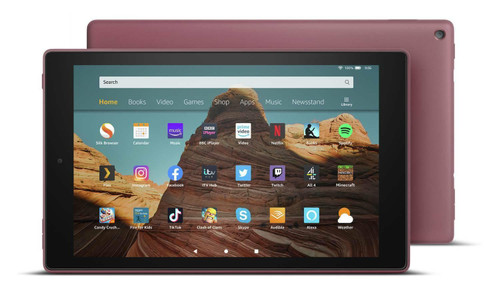 Fire HD 10 Kids Tablet  (9th Gen) 1080p | 32GB | 10" HD Display | Plum