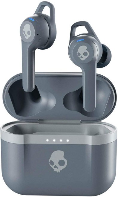 Skullcandy Indy Evo In-Ear True Wireless Headphones IP55 Ear Buds - Chill Grey