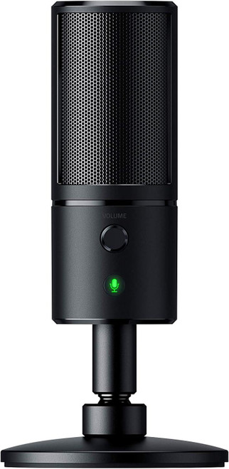 Razer Seiren Emote Streaming Microphone - Stream Reactive Emoticons